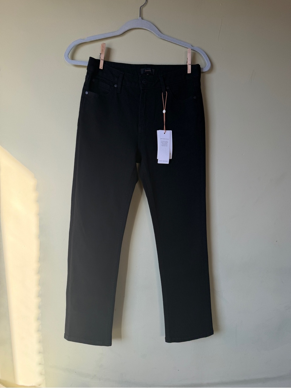 Quince Women’s NWT Black Slim Jeans